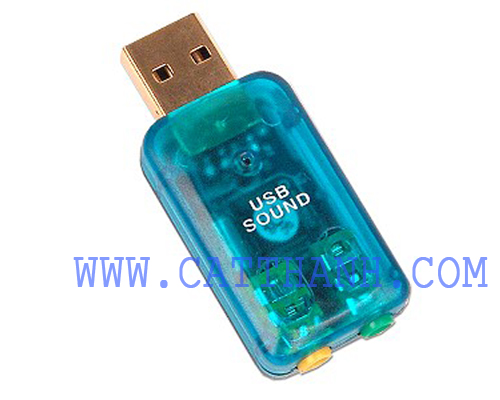 Card 3D sound USB (nhỏ gọn , tiện dụng)